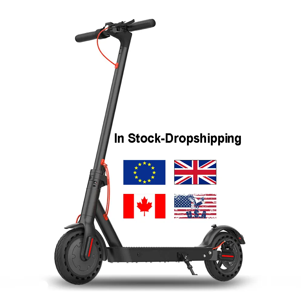 Europe EU UK Canada Stock Entrepôt M365 30 km/h Pliable E-scooter Drop Shipping Roller Scooter E Électrique Adultes Escooter 350w