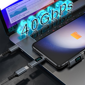 240W 40gbps快速充电usb-c适配器公母数字显示交流输出快速传输手机电脑笔记本电脑 - Product Image 5