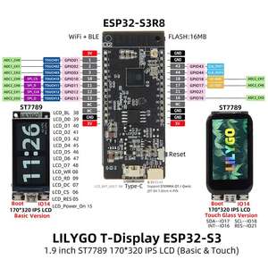 LILYGO T-Display-S3 <strong>ESP32</strong>-S3 <strong>Development</strong> Board Flash 16MB <strong>WIFI</strong> <strong>Bluetooth</strong> 5.0 Wireless Module With 1.9 inch ST7789 LCD Display - Product Image 6