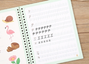 Customized 4pcs/set Kids Magic Drawing Practice <strong>Writing</strong> Sank Copy Russian Book Pen Control With Pen Reusable for Kids - Product Image 6
