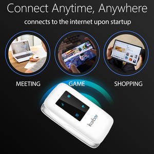 נתב אלחוטי נייד Karbor MF837 מיני 4G LTE עם חריץ לכרטיס סים, תמיכה ב-VPN ו-VoIP, WiFi 6 וסוללה 3000mAh - Product Image 5