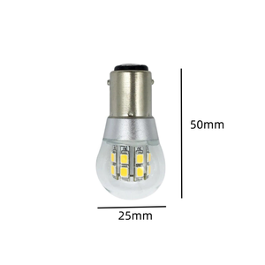 自動オートバイライトBULB LED 6V 12V 2.5W BA15D BA15SBAY15DバヨネットベースLED電球ナビゲーショングローブLED電球