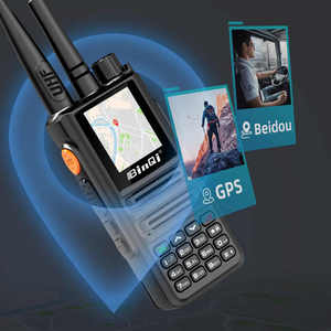 BinQi BQ-889ハンドヘルドGPSインターホンAndroidネットワーク4G POC Zello WifiロングVHF for Radio High Volume Global Coverage for Walkie - Product Image 4