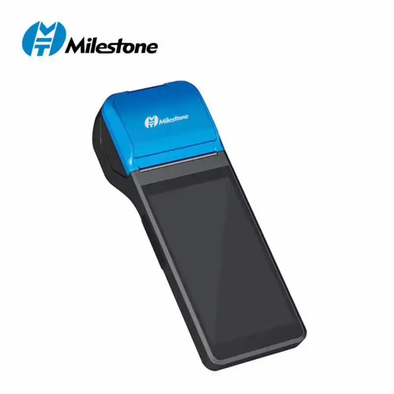 Mesin pembayaran seluler MHT- M2, sistem Pos Android portabel 4g Nfc Pos genggam Terminal Pos Mini murah
