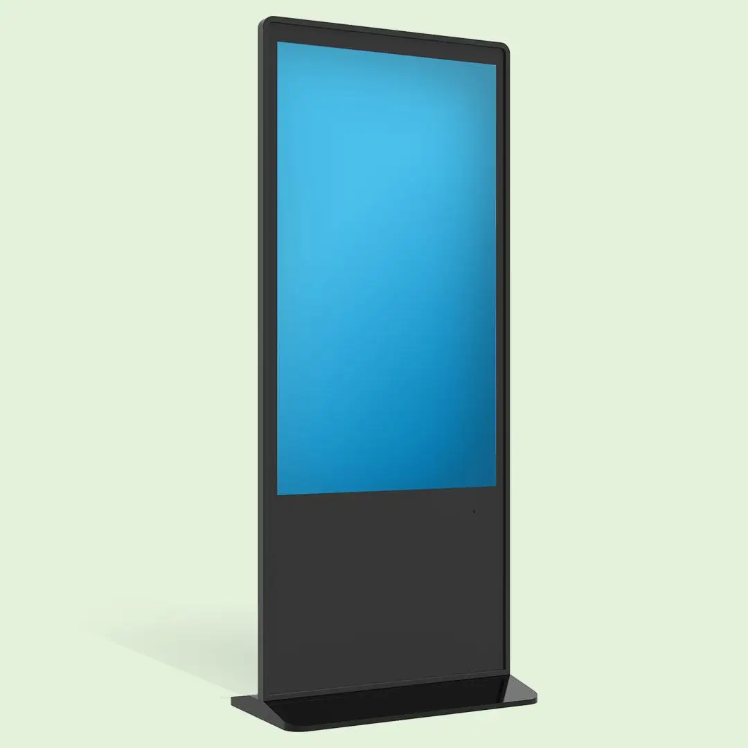 Seetouch自立型55インチ屋内AndroidWifi垂直タッチスクリーンLCDデジタルサイネージ広告ディスプレイモニター