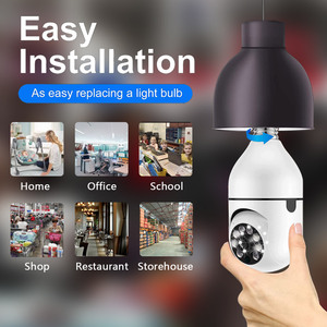 2MP risoluzione HD sunisee sicurezza interna Pet monitoraggio Wifi lampadina telecamera sensore di movimento senza fili Pan Tilt telecamera di sicurezza - Product Image 5