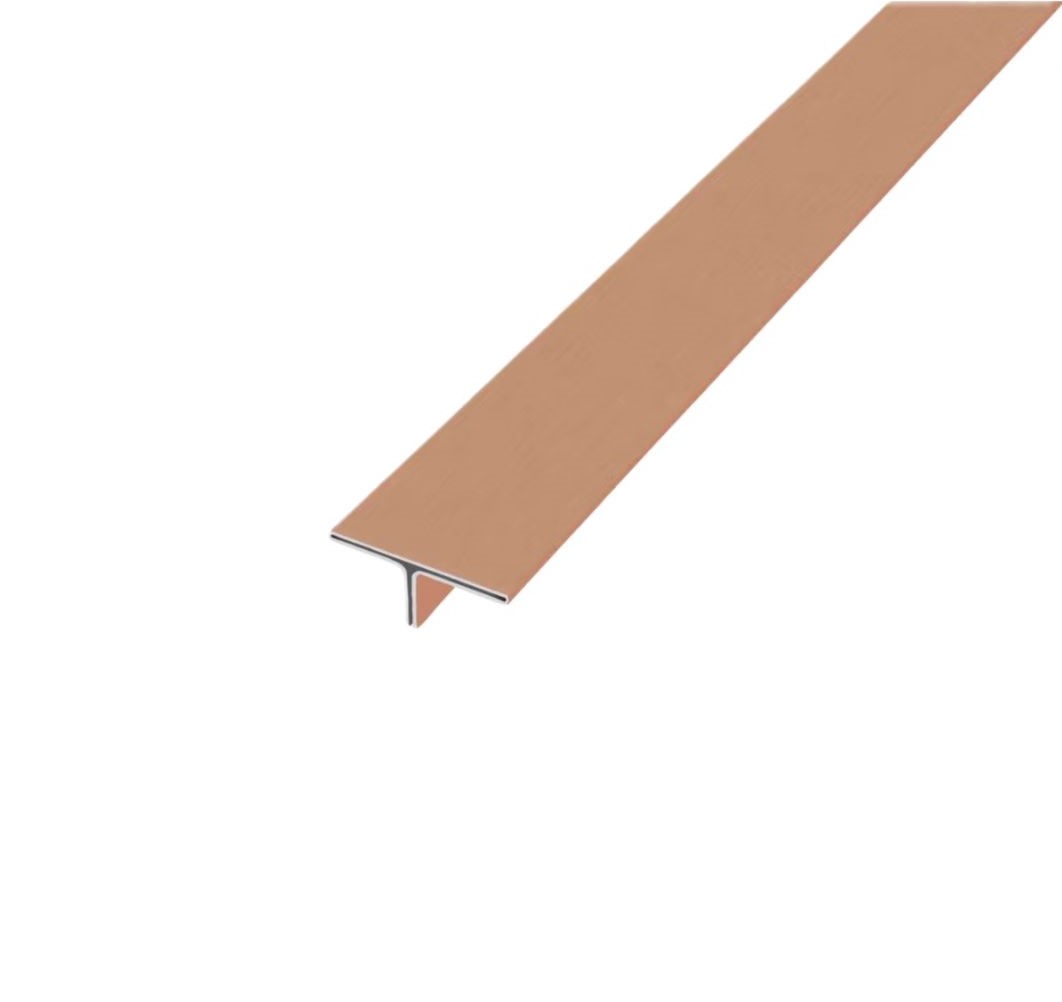 Rose gold brushed