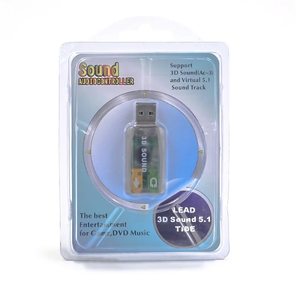 5.1-Kanal-USB-Soundkarte für Raspberry Pi und Computer