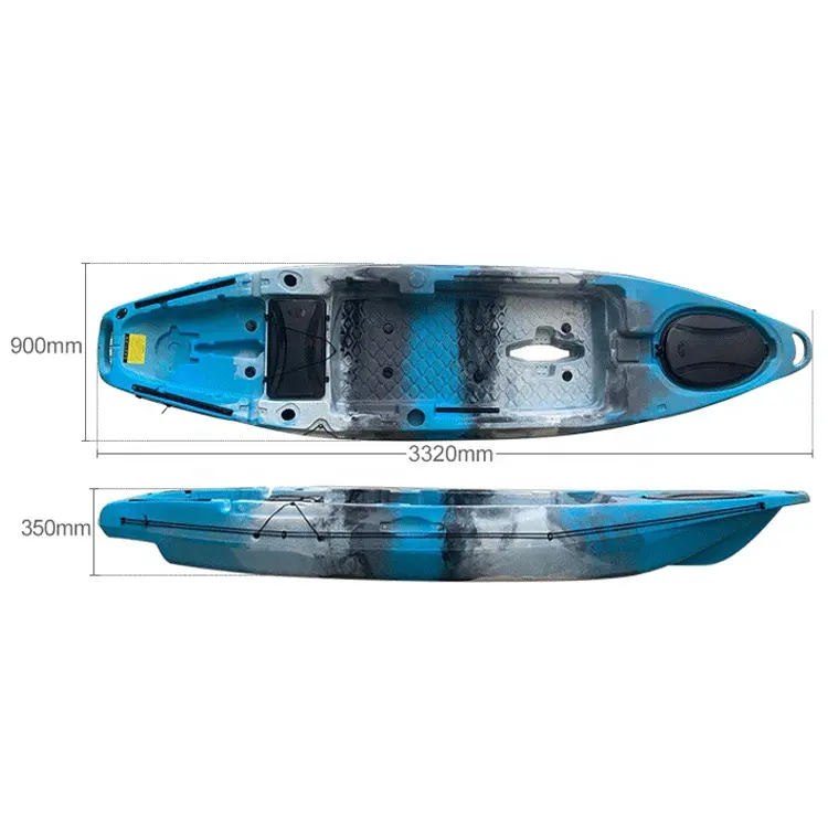 Pédales de pêche Vela occidentale pour Kayak individuels à position assise sur 2 places, accessoire en navigation unique, nouvelle collection