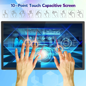 <span class=keywords><strong>2025</strong></span> mais novo 13,3 polegadas Android parede Touch Screen Digital Signage com logotipo personalizado