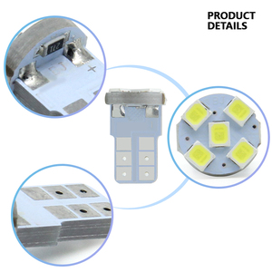 T10 หลอดไฟ LED ซูเปอร์ไบรท์หลอดไฟรถยนต์ 12 V 194 168 W5W CANbus T10 LED สําหรับป้ายทะเบียน - Product Image 2