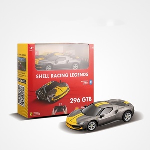 Yüksek kalite 1:41 ölçekli F1 Rc oyuncak araba 296 GTB oyuncak araba uzaktan kumanda ile Bluetooth simülasyon yarış arabası koleksiyonu için - Product Image 1