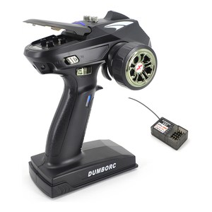 Gyro alıcı ile DumboRC X6 6CH RC verici 500m uzun menzilli RC araba tekne tankı paletli için 4096 çözünürlük - Product Image 1