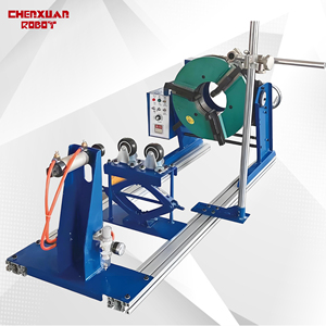 Chất lượng cao Mini Rotary Hàn định vị bảng với lịch thi đấu Chuck, 10kg tải trọng, 1-trục bàn xoay cho hàn các ứng dụng - Product Image 3