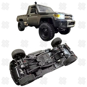 Квт модернизированная игрушка для хобби 1:12 Масштаб Toyoto Land Cruiser LC79 4WD RC пикап MN82 PRO дистанционное управление гусеничный с подсветкой - Product Image 2