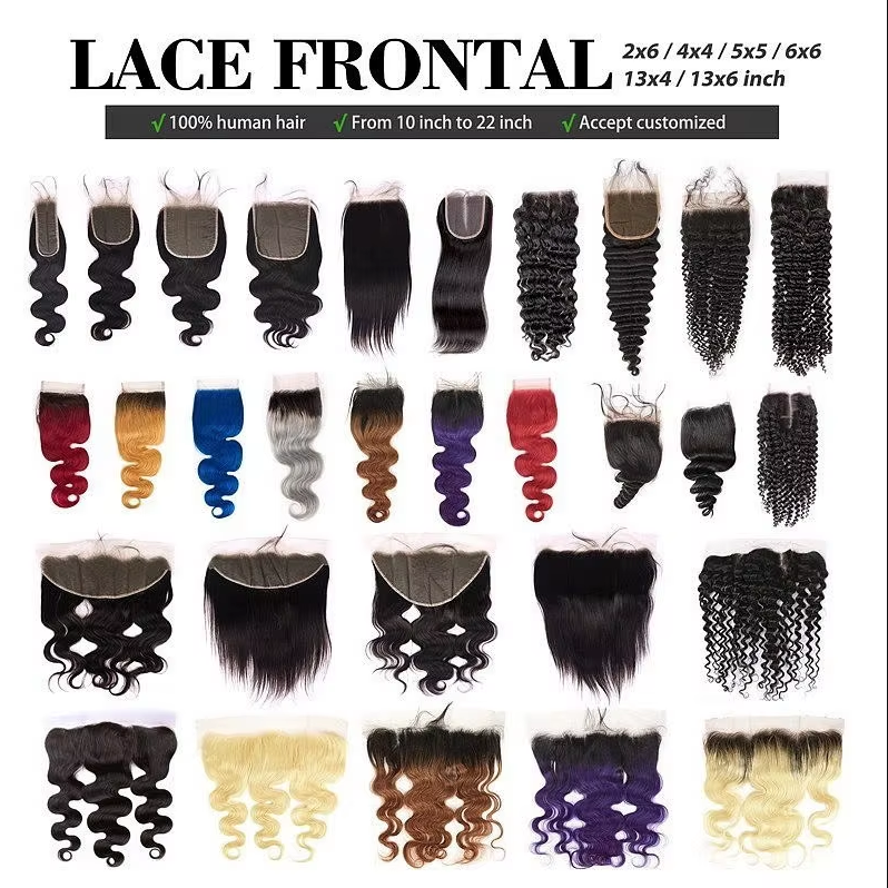 Lace Closure and Frontal