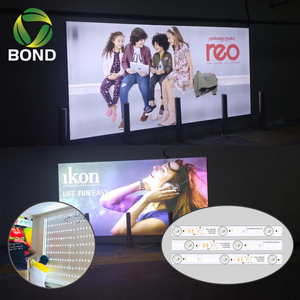 DC12V 24V High Power Edge-lit RGB <strong>Led</strong> Strip Lights bar with Lens for Light Boxes