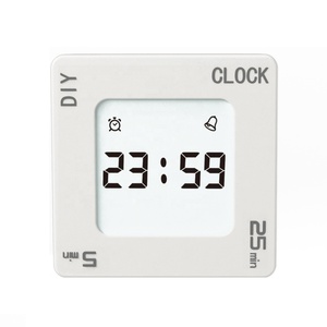 LCD-Display Mini Cube Digitaler Wecker mit Schlummer und Timer - Product Image 3