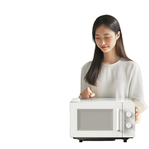 Đa chức năng 25L lò vi sóng với phong cách Châu Âu tích hợp nướng và tan băng cho các hộ gia đình nhỏ - Product Image 1