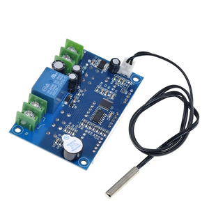 W1401 Thermostat Intelligent Digital Led Display Module Thermostat <strong>Temperature</strong> <strong>Controller</strong> Module NTC Sensor Module W1401 DC 12V