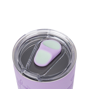 Оптовая продажа, Лидер продаж, милый фиолетовый, <span class=keywords><strong>14</strong></span> унций, Двойной Изолированный кофейный стакан из нержавеющей стали со съемной скользящей крышкой - Product Image 4