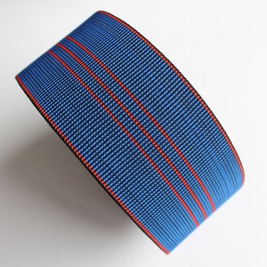 红日纺织定制工厂价格网带绿色46毫米松紧绳椅子和沙发松紧带 - Product Image 1