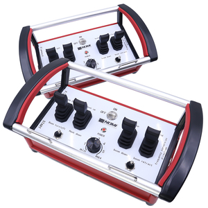 Buona qualità velocità regolabile 4 funzioni idraulica joystick valvola direzionale idraulica gru telecomando industriale - Product Image 1