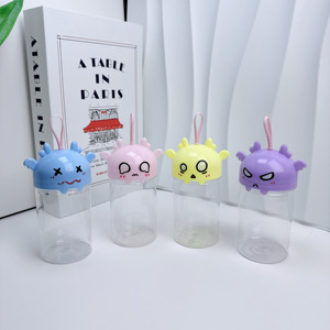 Dễ Thương Phim Hoạt Hình Ma Quỷ Cap Với Móc Tóc Tie Lưu Trữ Hộp Kẹo Hộp Halloween Món Quà Thực Phẩm Vật Nuôi Chai Tẩy Hộp - Product Image 1