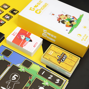 Bán buôn tùy chỉnh chất lượng cao gia đình trò chơi hội đồng quản trị Trò chơi thẻ trò chơi tập sách thời gian sản xuất - Product Image 3