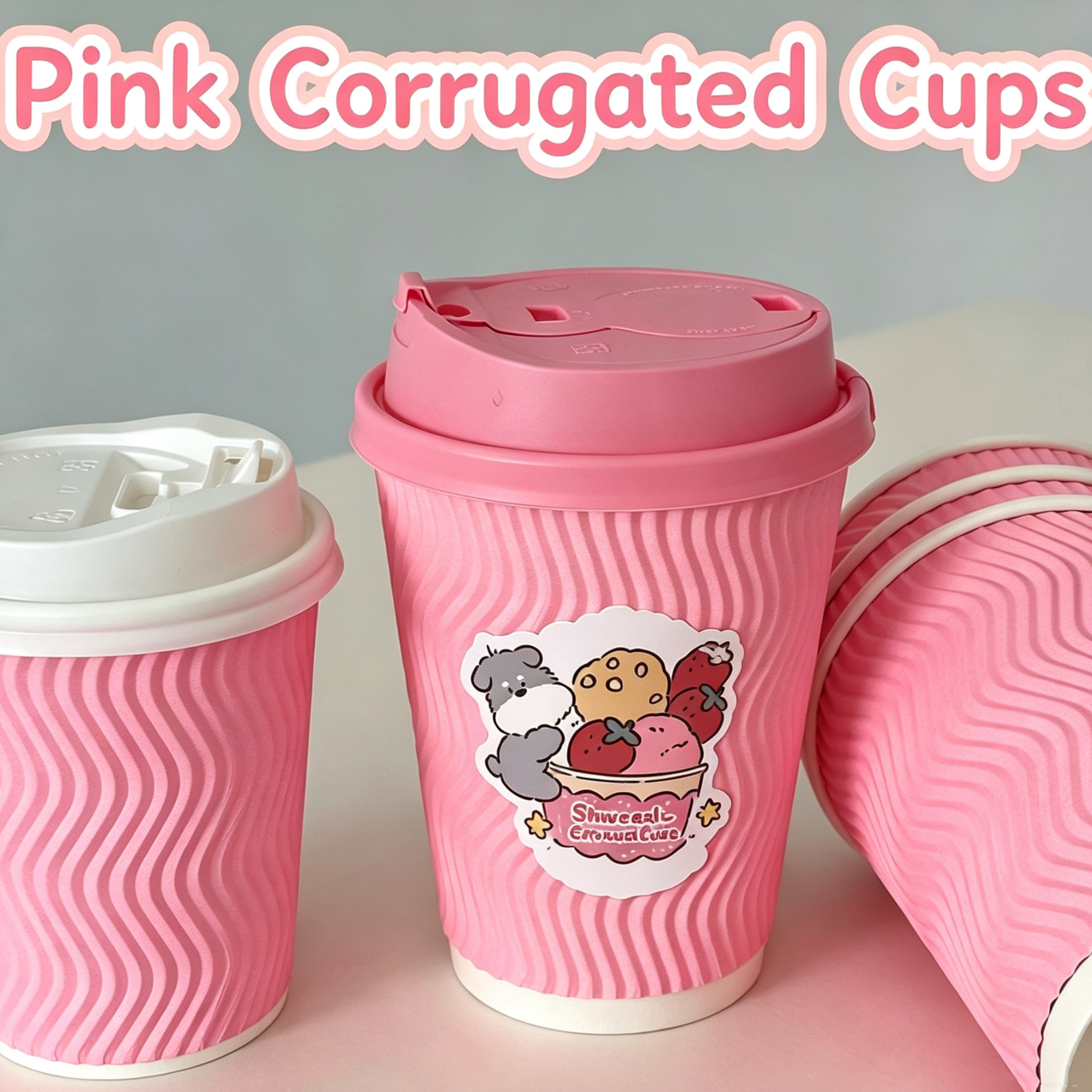 Corrugated-Pink