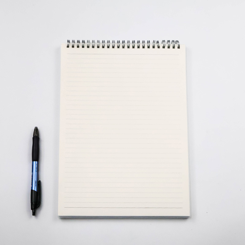 A4 flip-up type-lined