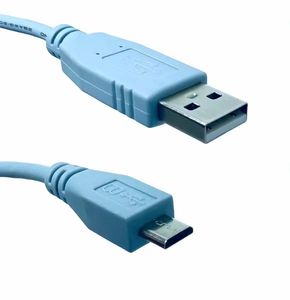 สายคอนโซล USB Type A TO USB Micro-B สายเข้ากันได้ CAB-CONSOLE-USB สำหรับคอมพิวเตอร์แล็ปท็อปมัลติมีเดีย - Product Image 1