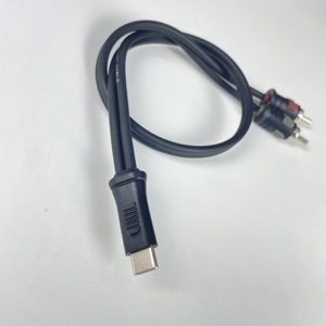 Adaptador de cable de audio USB C a 2RCA de alta calidad Tipo-C a RCA dual Audio Video USB C a 2 Cable estéreo de audio RCA macho - Product Image 2
