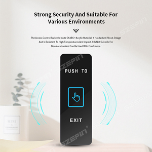 Pulsante di uscita a sfioramento interruttore di rilevamento a distanza interruttore di controllo di accesso senza contatto - Product Image 6
