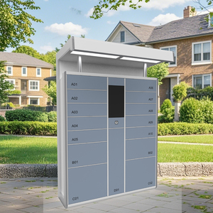 Chất lượng cao không thấm nước bưu kiện Locker Tủ 24/7 tự dịch vụ lưu trữ thông minh bưu kiện giao hàng Locker kết nối với điện thoại - Product Image 6