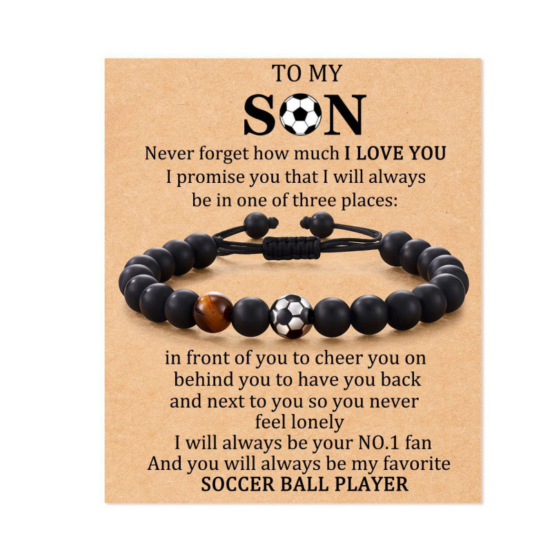 Pulsera tarjeta hijo futbol