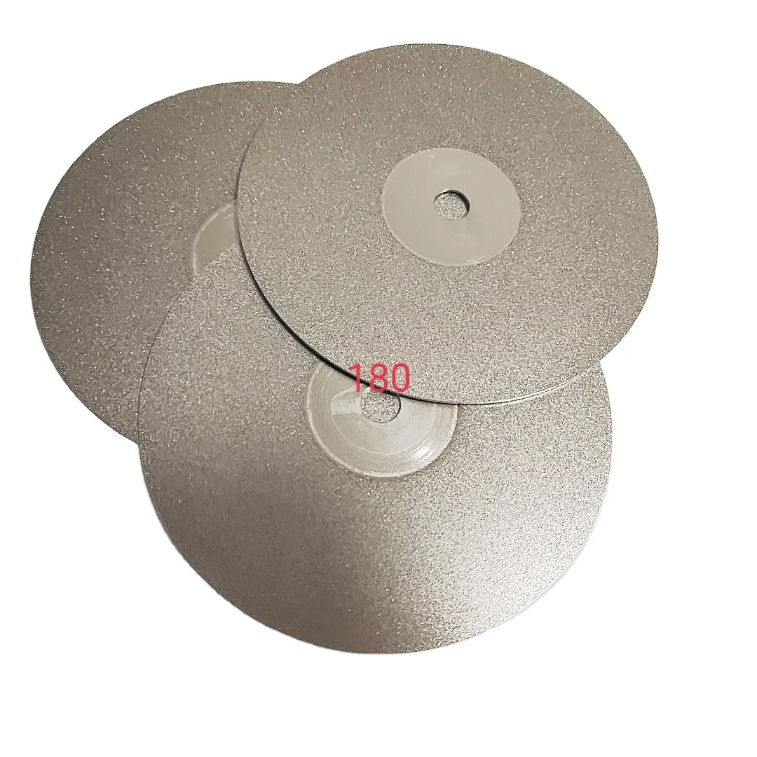 Çin üretici 8 inç taş taşlar için özlü elmas elektroliz taşlama tur diski