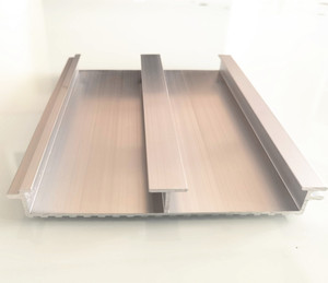 工厂供应有竞争力的价格透明阳极氧化联锁地板铝型材 - Product Image 3