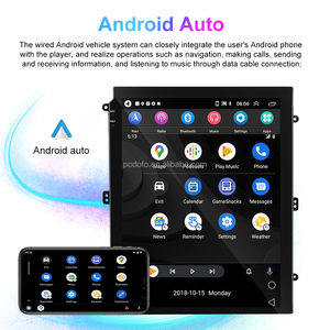 Podofo Android Car Stereo 9.7'' for <strong>Hyundai</strong> <strong>STAREX</strong>/H1 2007-2015 Wireless Carplay Android Auto <strong>GPS</strong> <strong>Wifi</strong> Hifi FM RDS OEM Autoradio - Product Image 3