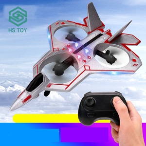 HS TOY 2.4GHz 4CH สี่แกน F35โฟม,EPP Quadcopter โฟมเครื่องบินรบทางอากาศของเล่น RC เครื่องบินร่อนพร้อมไฟ LED - Product Image 2