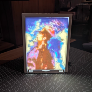 แผงไฟด้านหลังลายนูน YC 3D 156*120มม. แผงไฟ LED อุปกรณ์เสริมแผงไฟ5V แผงไฟ usbc 3D 5V/1A CMYK LED - Product Image 3
