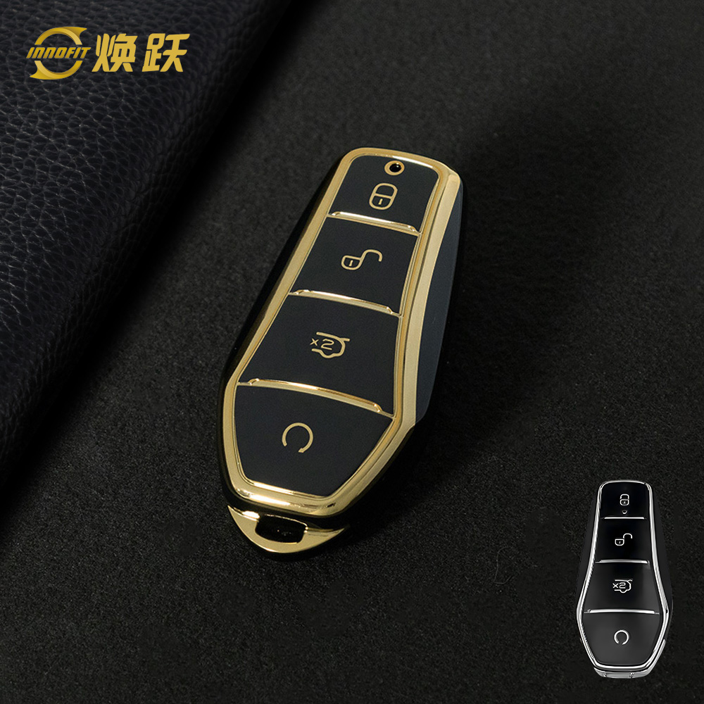 BYD1T1-Placage noir-or