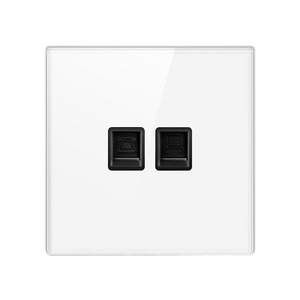 Porta del Computer, adattatore del modulo che indurisce il pannello di cristallo InterfaceUniversal cavo di rete presa a parete - Product Image 6