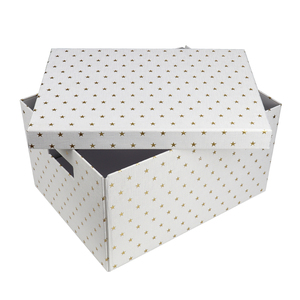 2025 New Handmade Foldable Storage <strong>Toy</strong> <strong>Box</strong> Waterproof Cardboard Appliance for Home Use - Product Image 1