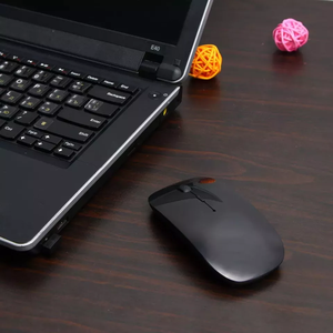 Logo personalizzato prezzo economico 1600 DPI 2.4G ricevitore Computer Mouse Wireless USB ottico Super sottile per PC Laptop - Product Image 3