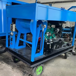 XuZhiYang Alta Presión 240bar Diesel Drive Tubería Dragado Máquina Alcantarillado Fábrica Limpieza de aguas residuales Proceso de limpieza a base de agua - Product Image 4