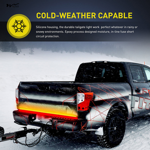 <strong>LED</strong> Truck Tailgate Side Bed Light Strip Continuous Amber Brake Running Turn signal <strong>Red</strong>/white Reverse <strong>Led</strong> Strip Light - Product Image 6