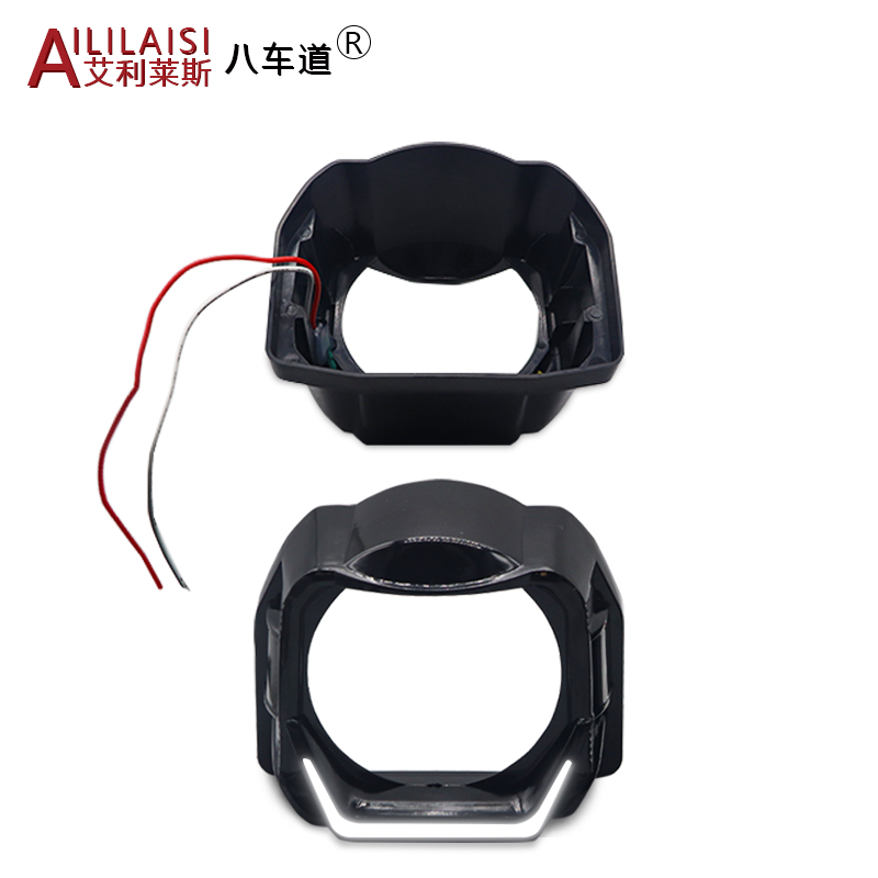 Lampe frontale abat-jour Blanc