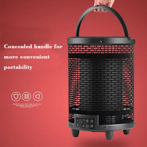 Ev ofis için uzaktan kumanda hızlı ısıtma ile 2800W taşınabilir grafen ısıtıcı - Product Image 2
