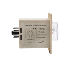 DAQCN TH3A-YA 5A 220VAC mechanisches Zeit verzögerung relais versiegeltes elektro magnetisches Miniatur relais mit Steuer ausgang - Product Image 5